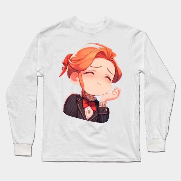 The Miracle of Red Hair Long Sleeve T-Shirt by Sheptylevskyi